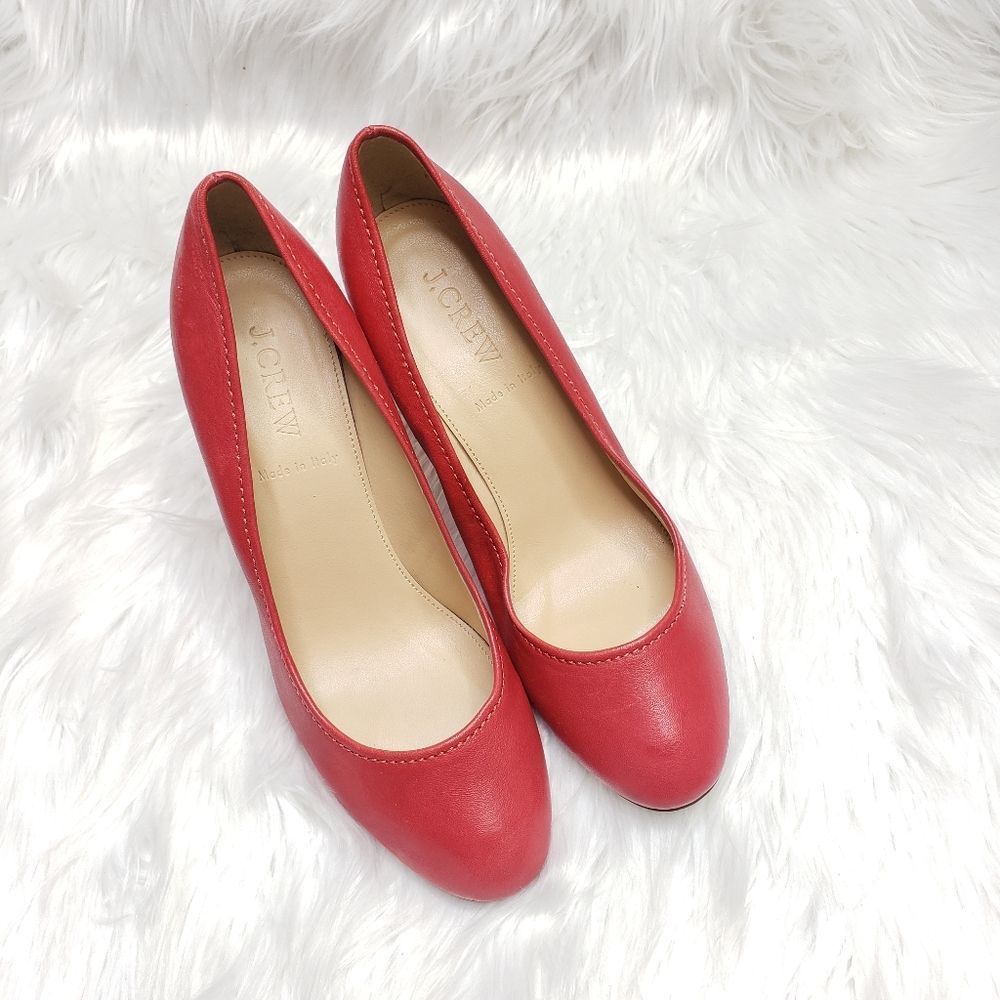 J. Crew Mona Leather Pumps Size 7